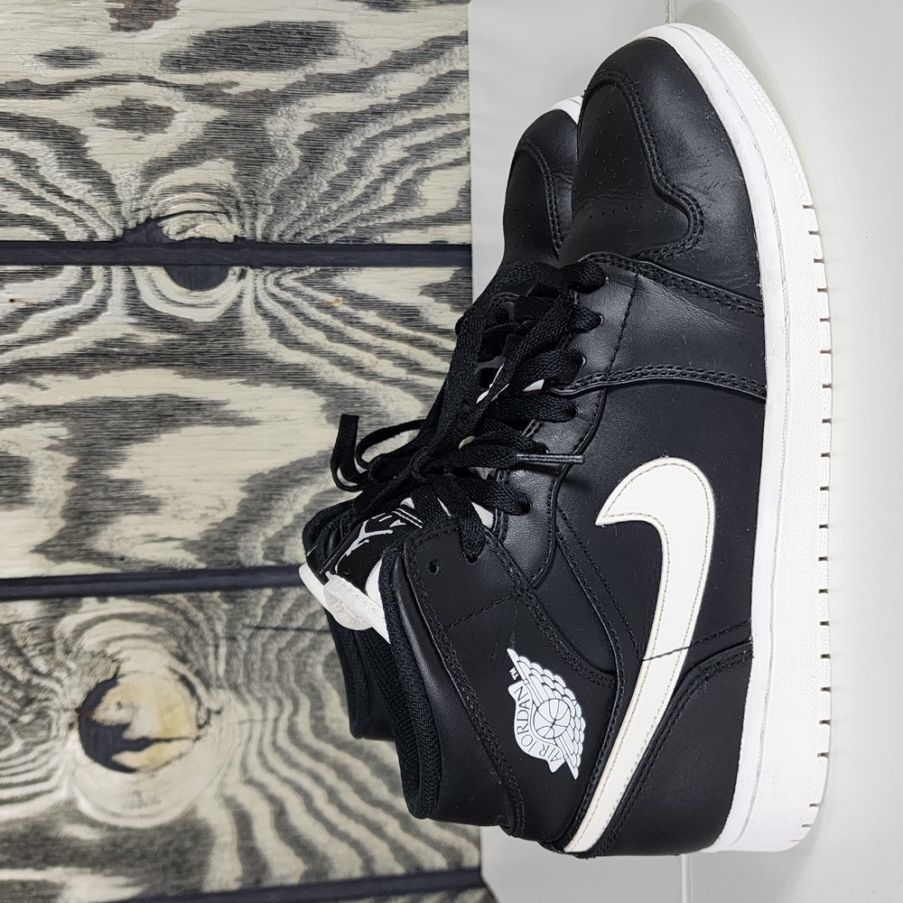 Jordan 1 Retro Premium Ying Yang Black Mens Size US 8 Athletic Shoes 554724 038 - Picture 6 of 12